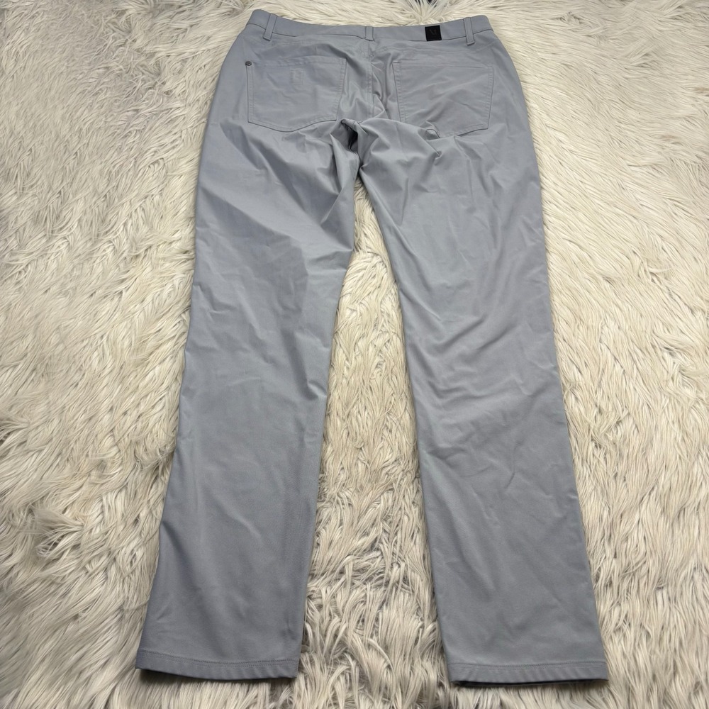 Vuori Men's 32 Gray Meta Pant Slim Chino Athleisure Workwear Office - Picture 5 of 6